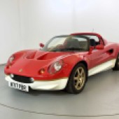 One of just 92 special edition cars finished in the iconic red-over-white colour scheme to commemorate the Lotus Type 49 of the 1960s, this 2000 Elise S1 had been with its vendor for 18 years. Showing just 35,000 miles, it sold close to its upper estimate for £18,530.