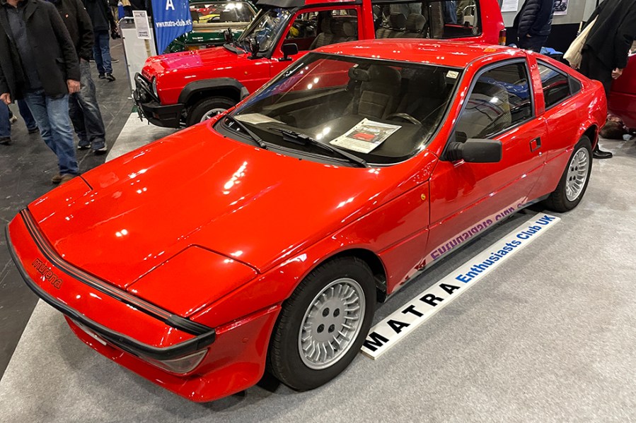 Paul Filbey’s Matra Murena, an unusually sharp example of the three-abreast coupe which was converted to right-hand drive when new