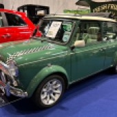 Looking smart in Almond Green, this 1999 Rover Mini Cooper has been treated to a 90bhp 'S Works' Conversion when nearly new, and had covered a mere 6350 miles in all. The one-owner example topped its £25,000-£30,000 estimate to sell for an impressive £30,375.