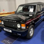 Based on a soft-dash 1994 Range Rover Classic LSE, this stretched limousine was the work of respected outfit Townley Cross Country Vehicles. Originally commissioned by the Sultan of Brunei, it transported Mike Tyson to Glasgow in 2000 and sold for £31,500.