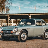 A smart UK-supplied example of Honda's third-generation S-Type 'rev-for-ever' coupe, this tin-topped 1967 S800 was subject of a restoration back in the 1980/1990s, and it was freshly painted again this year. It’s estimated at £18,000-£22,000.