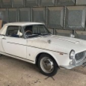 Perhaps the rarest car in the sale was this 1970 Fiat-Osca 1600S Cabriolet. Originally sold in Hong Kong, it had been in storage since 1993 and supposedly boasted just 31,000 kilometres on its odometer. Sold with no reserve, it fetched £20,250.
