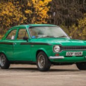 With one owner from new, this 1974 Ford Escort Mexico was a proper rarity. Following an engine rebuild and sparing use since 1989, the Modena Green Mk1 was surely a unique opportunity at auction and deservedly sold for £40,500.