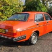 A Morris Ital is a rarity in any condition, but this 1981 1.3HL stood out not just for its Vermillion paintwork, but for having covered a mere 4548 miles from new. Offered with no reserve, it sold for £5288.