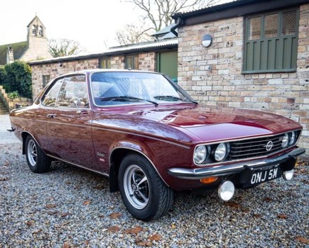 Yet another rare right-hand drive example of a car that seems to survive in greater numbers with the steering wheel on the left, this 1973 Opel Manta A came from a private collection and looked to be in very good order throughout. It beat its £13,000-£18,000 guide to make £22,191.