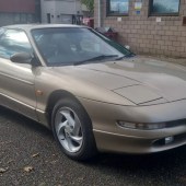 An unwanted prize, this 1997 Ford Probe has covered under 1000 miles from new. Fewer than 150 24v Probes are currently on the road, and this this one is surely the very best around. Bids of £10,000-£12,000 are expected to secure it.