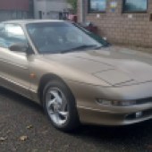 An unwanted prize, this 1997 Ford Probe has covered under 1000 miles from new. Fewer than 150 24v Probes are currently on the road, and this this one is surely the very best around. Bids of £10,000-£12,000 are expected to secure it.