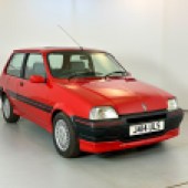 A rarity in any condition, this 1991 Rover Metro GTI had just 18,000 miles on the clock having been in long-term storage since 2005. A recent recommission saw it ready for use and ensured a strong £6867 sale price.