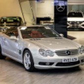 Amongst the many Mercedes on offer was this as-new SL55 AMG dating from 2003. Showing just 646 miles on the odometer and owned by a husband and wife from new, it was offered with no reserve and guided at £15,000-£20,000, but went on to sell for £66,080.