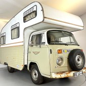 Built and sold new in South Africa before being imported this year, this 1974 Volkswagen Type 2 Jurgens Autovilla offered an alternative to the ubiquitous Westfalia conversion. Complete with shower, toilet, original awning and crockery set, this camping curio beat a £9000-£11,000 estimate to fetch £12,262.