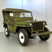 One of the oldest, but also most iconic cars in the sale was this 1944 Willys Jeep. With its first British owner for around 40 years, its extremely tidy but useable condition saw it beat its £12,000-£14,000 estimate to sell for £14,170.