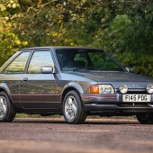 One of several Ford Escorts in this sale, this superbly presented second-generation XR3i has covered a barely believable 2859 miles from new. It is guided at £25,000-£30,000, but could well make even more.