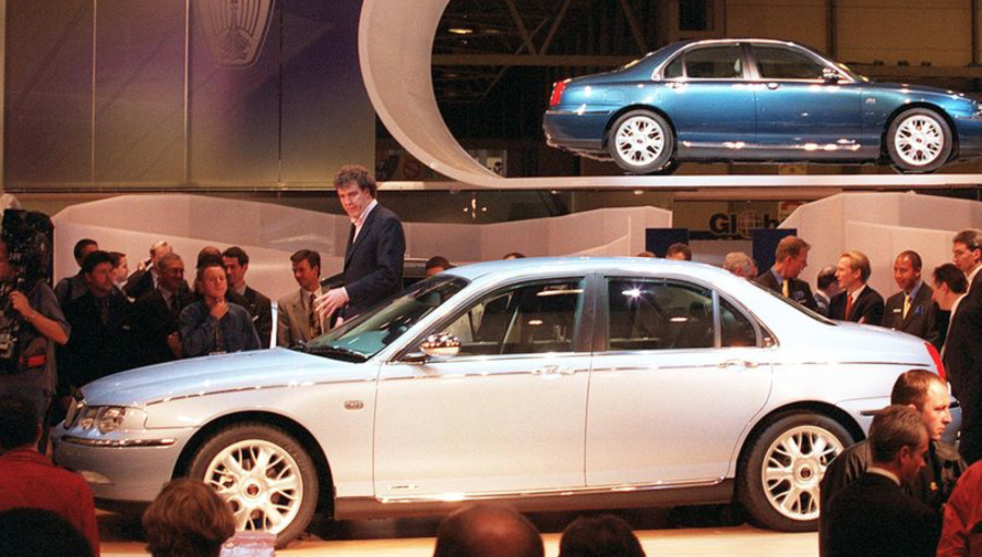 The Rover 75 was well received at launch despite Pischetsrieder's poorly timed speech