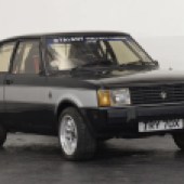 Offered from a deceased estate, this 1982 Talbot Sunbeam Lotus is described as a recommissioning project. Last used in 2007 but dry stored since then, the car was part-prepared for rallying with bucket seats and a roll cage. It comes with a wealth of spares and carries a £15,000–17,000 estimate