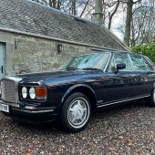 This 1990 Bentley Eight could offer an affordable entry to Bentley ownership – it sports the rarer chrome mesh grille and a very tidy interior despite its 105,000 miles. Being a post-89 car, it also benefits from the later dashboard and heated electric seats.