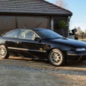 Being one of just 51 produced and among what is surely just a handful left, this 1997 Vauxhall Calibra Turbo 4x4 LE is one of the rarest cars in the sale. Such status complements extensive history and recent work to earn the Calibra a £25,000-£30,000 guide price.