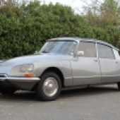 Dep Ed Joe loved this 1975 Citroën DS23, presenting beautifully in top-spec Pallas guise with biscuit brown leather. Substantial specialist maintenance made this a superb all-round example, and saw it comfortably beat its £13,000-£16,000 guide to achieve a £19,750 hammer price.