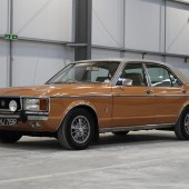 This stunning 1977 Ford Granada Mk1 was a firm favourite amongst the CCB team. Resplendent in metallic bronze to complement its 3.0-litre Ghia specification, the pristine interior helped earn this exemplary Granada a mid-estimate £16,750 sale price, plus fees.