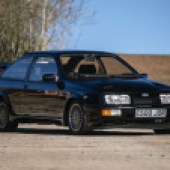 An Iconic auction would hardly be complete without a Seirra Cosworth. This 1987 RS500, number 266/500, has been owned by the vendor for 34 years. Its excellent maintenance record and low-but-useable 60,000 miles have resulted in a £75,000-£85,000 guide price.
