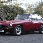 The rubber-bumper MGB now holds its own strong retro appeal, with tidy examples like this 1978 GT attracting plenty of bids. Ultimately, its hefty history file and excellent all-round condition helped it sell for a hammer £6350.