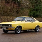 An Opel Manta A is a real rarity, especially in right-hand drive guise. This 1973 example has just 27,000 miles on the clock, presents fantastically thanks to an extensive respray and looks good value with its £13,000-£17,000 guide.