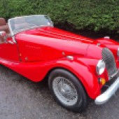 With a warranted 3100 miles, this 1994 Morgan 4/4 is in fantastic condition. A 10-stamp service history confirms it’s been cared for, and it includes side screens, tonneau cover and convertible roof, as well as fresh timing belt and tyres. A guide price of £25,000-£27,000 therefore looks great value.