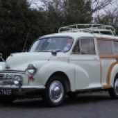 This 1968 Morris Minor Traveller looked a fantastic example, boasting a fresh ash wood frame and what SWVA described as a “no expense spared” restoration. With thousands spent by the vendor and a hefty photographic history, the £12,000 hammer price was well deserved.