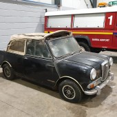 A standout for numerous reasons is this 1964 Wolseley Hornet, with Crayford convertible roof. The 1098cc engine is a Viking Performance example with Taurus stage 1 head and Cooper twin-carbs. Fitted with Avon Safety Wheels, it’s also believed to have an SPQR close-ratio gearbox and modified suspension. Described as a full restoration, it’s offered with no reserve.