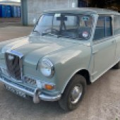 Restored in the 1990s to what appeared to be an excellent standard, this 1963 Wolseley Hornet has enjoyed a pampered life being stored in a heated garage. It was driven to the and beat its £4500-£5250 estimate to fetch £5590.