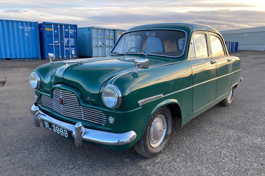 Owned by the vendor for almost 30 years, restored in the 1990s and treated to an engine rebuild in 2015 (all with photographic history), this 1953 Ford Zephyr Six had clearly been loved. It sold mid-estimate for £6665.