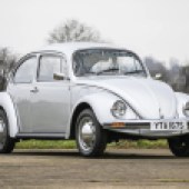 Final Edition VW Beetle from 1978 is one of the very last factory RHD cars. Said to have been sympathetically restored a decade ago, it sold for £9000.