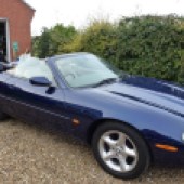 This 2001 Jaguar X100 XK8 Convertible is a later 4-litre car with the associated improvements – with just 87,000 miles on the clock and seemingly excellent all-round condition, it’s offered with no reserve.