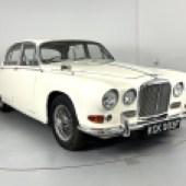The Jaguar 420 offers an affordable entry to Mk2 motoring, with the added bonusses of independent rear suspension and the later 4.2-litre XK engine. This example looked smart, included a hefty history file and looked great value at £3815.