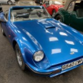 The 280S is very much the forgotten TVR and is a rare beast. This 1989 example comes with a nice history but the Cat C status in 1999 means it’s yours for an estimated £6000–8000.