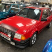 Precursor to the XR and RS-badged Mk3 Escorts, the RS1600i is a rare beast and this one comes with history dating back to 1984 at an estimated £14,500–15,500.