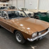 Group Editor Paul relished the chance to drive this rare V4-powered 1971 Ford Capri 2000GT. Owned by the original owner for 31 years and boasting a large history file, the Tawny Gold coupe fetched a substantial £19,578 sale price.