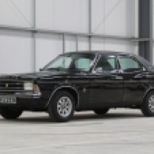 This 1975 Ford Cortina 2000E looks excellent in ‘triple-black’ Special Vehicle Operations specification. With just two owners from new and coverage on Jonny Smith’s Late Brake Show YouTube channel, it looks to be an excellent example, deserving of its £10,000–12,000 estimate.