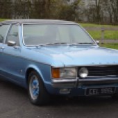 Owned by its original owner until the early 2000s, this top-spec 1972 Ford Granada Mk1 3000GXL also stands out for its lovely blue-over-blue colour scheme. Rare with a manual gearbox, it includes numerous spares.