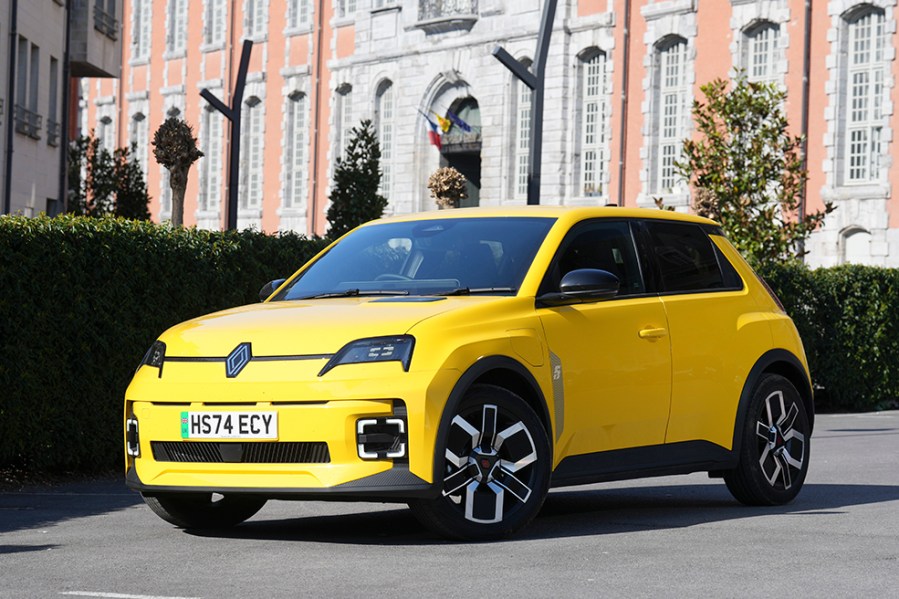 The new Renault 5 leans heavily on the design of its 1970s predecessor and has gone down a storm with buyers