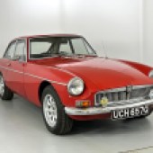 It may need some paint and bodywork, but this 1968 MGB GT looks smart on Minilite-style wheels, runs and drives well and includes a reassuring history folder, making the £2500–3500 estimate looks very reasonable.