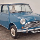 Restored to Cooper S spec with a rebuilt 1275cc engine, this 1962 Morris Mini De-Luxe looked superb. With just two owners on the logbook and a fresh interior, its £17,360 sale price was well deserved.