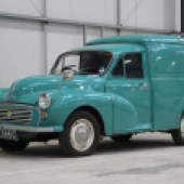 Supposedly used by the Post Office for delivery mail to the royal family, this 1968 Morris 8CWT Van is one of just 86 currently on British roads. It appears tidy inside and out, looks excellent in turquoise and carries a £5000–7000 guide.