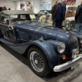 This 1987 Morgan 4/4 presented superbly in dark metallic blue with a tan leather interior. Amusingly, it was only for sale due to “the owner’s Aston Martin needing exercise.” Someone else was only too happy to step in, paying a hammer price £14,000.