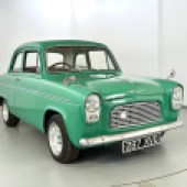 Offered without reserve, this 1960 Ford Popular 100E looks fantastic in bright green and sits on smart Minilite-style wheels. It started life with a 1172cc sidevalve engine, but now has a pre-Crossflow unit and makes for a head-turning useable classic.