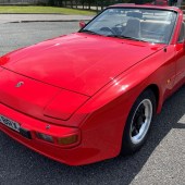 As summer approaches, this 1984 Porsche 944 Convertible could be the perfect car to enjoy it in. In the tasteful spec of Guards Red with ‘cookie cutter’ wheels, it’s estimated at £7500–9500.