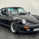 The poster car for many kids of the 1980s, this 1988 Porsche 911 930 Turbo looked excellent in black-over-black with the iconic ‘whale-tail’ spoiler. Originally a German market car and with just 8700 miles on its rebuilt engine, it sold for a hefty £68,432.