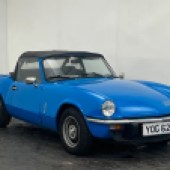 This 1979 Triumph Spitfire 1500 was one of the last examples, and looked great with just 56,000 miles to its name. Eye-catching in Pageant Blue, it sold for an impressive £6496.