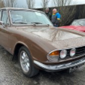 After years unappreciated, the values of Triumph saloons finally look to be rising. This 1975 2000TC looked great in brown with Minilite-style wheels and had just 65,000 miles on the odometer. It sold for £5000.