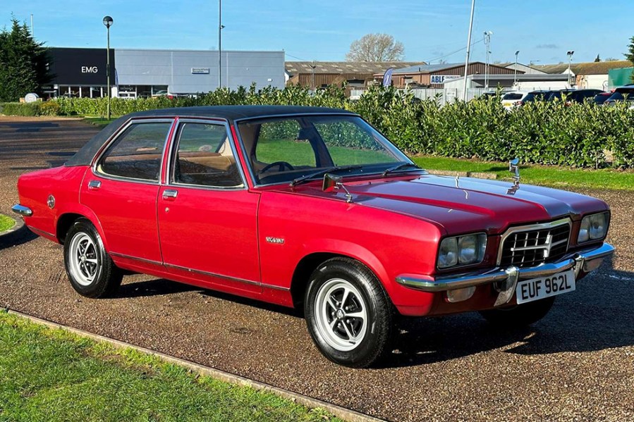 Resplendent in Garnet Starmist Red following a complete restoration, this 1973 Vauxhall VX 4/90 boasts all its original paperwork and a written history spanning 30 years. It’s in excellent all-round condition and is estimated £7000-£9000.