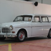 Surely one of the rarest cars in the sale is this 1968 Volvo Amazon 122S Estate. Sporting fresh carpets and extremely tidy-looking bodywork, it’s estimated at a very reasonable £8800–9800.